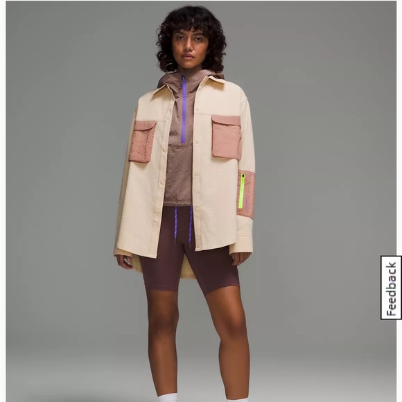 Lululemon Grid Fleece Hiking over shirt size 4 - Picture 2 of 8